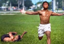 IShowSpeed Outsprints Ashton Hall