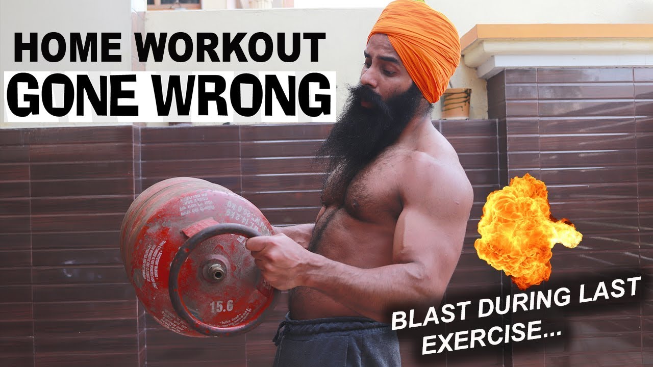 Home Workout Gone Wrong